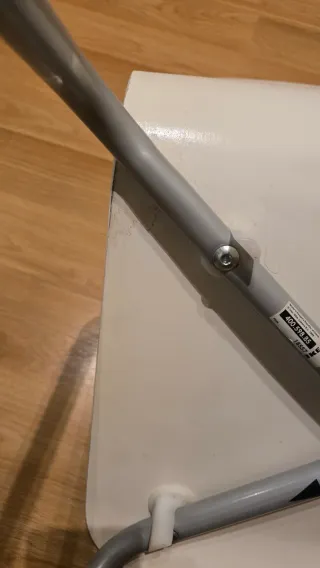 Silla Jules Ikea Blanca y Gris