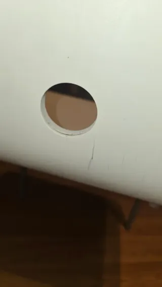 Silla Jules Ikea Blanca y Gris