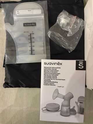 Sacaleches Eléctrico Suavinex + Biberón Zero.Zero