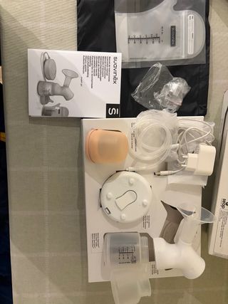 Sacaleches Eléctrico Suavinex + Biberón Zero.Zero