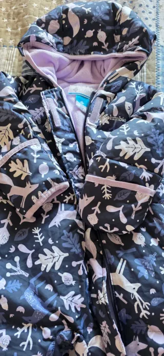 Buzo de esquí infantil estampado talla 12-18 m