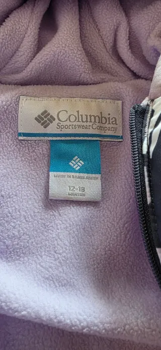 Buzo de esquí infantil estampado talla 12-18 m