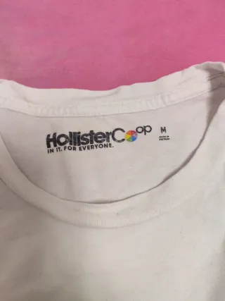 Sudadera Hollister Blanca Manga Larga