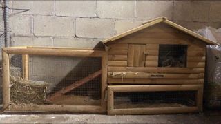 Jaula para conejos, cobayas u aves