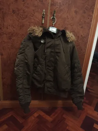 Parka Alpha Industries polar marrón