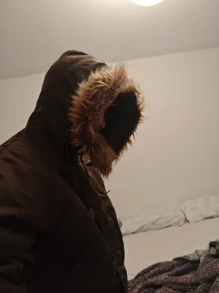Parka Alpha Industries polar marrón