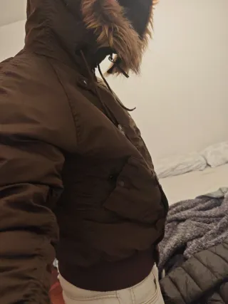 Parka Alpha Industries polar marrón