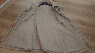 Parka Stradivarius Beige Talla M