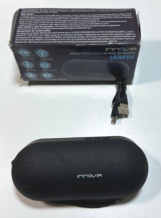 Altavoz INNOVA Bluetooth con USB y tarjeta Memoria