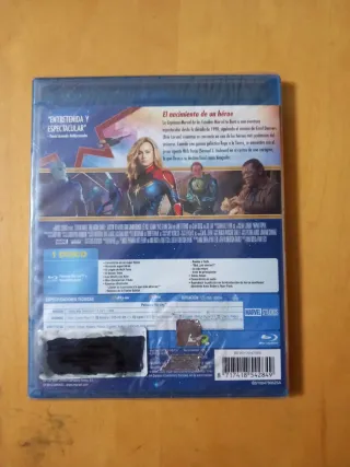 pelicula nueva Blu-ray Capitana Marvel