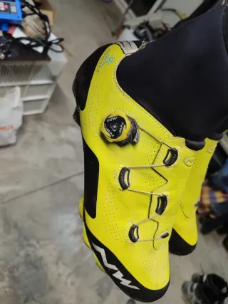 Botas Ciclismo Invierno NW Amarillas