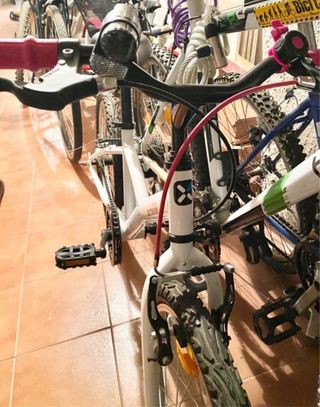 Bicicleta Decathlon 20 niña