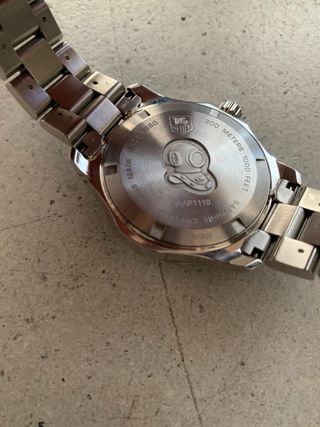 Reloj TAG Heuer Aquaracer Negro/Plata