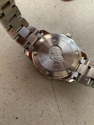 Reloj TAG Heuer Aquaracer Negro/Plata