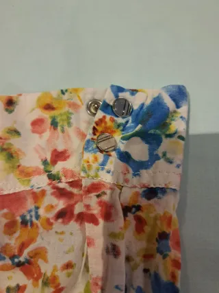 Camisa Desigual Patchwork Floral Multicolor