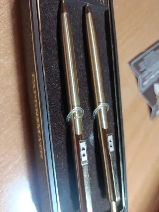 Set Paper Mate Bolígrafo y Portaminas Dorado