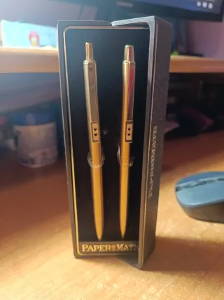 Set Paper Mate Bolígrafo y Portaminas Dorado