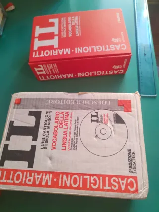 Dizionario Latino-Italiano Castiglioni Mariotti