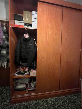 Armadio a 3 ante scorrevoli in legno