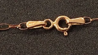 Cadena Dama Oro Ley 18k con Cruz