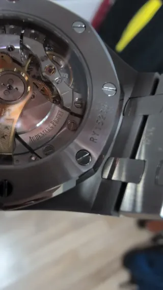 AP Reloj Automático Azul Plata