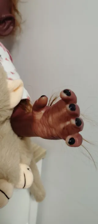 Mona realista de peluche