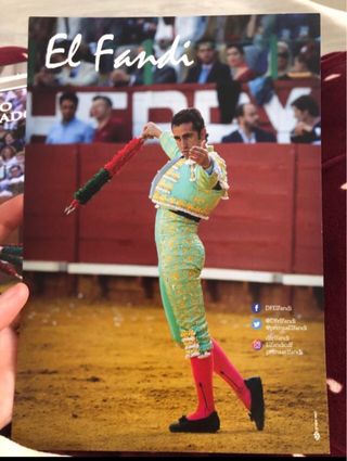 Lámina El Fandi Torero