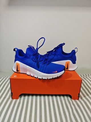 Nike Free Metcon 6 Zapatillas Azul Naranja
