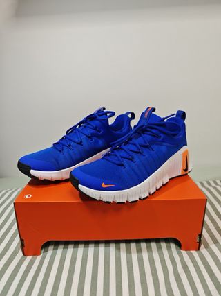 Nike Free Metcon 6 Zapatillas Azul Naranja