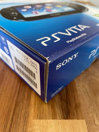 PS Vita PCH-1104 OLED 3G Crystal Black nueva
