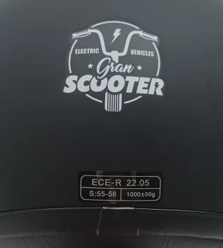 Casco Moto Scooter Vespa Jet Talla S