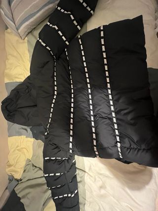 Chaqueta plumífero Nike negra