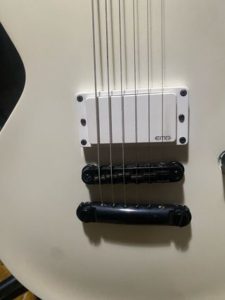 Guitarra ESP LTD eclipse Artic Metal