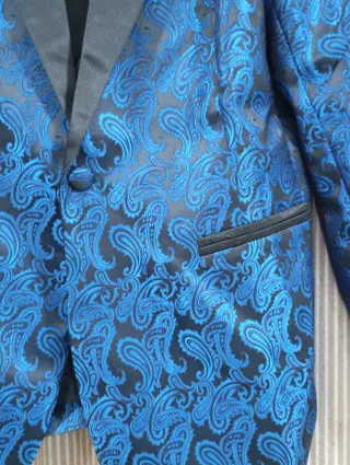 Elegante chaqueta de hombre con estampado