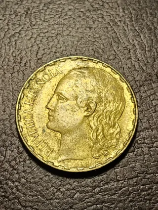Moneda 1 Peseta 1937 República Española
