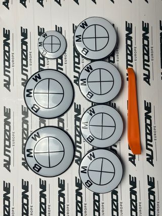 Pack emblemas BMW Full White para serie 1 F20/F21