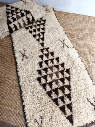 Set di 2 tappeti tradizionali berberi Beni Ouarain