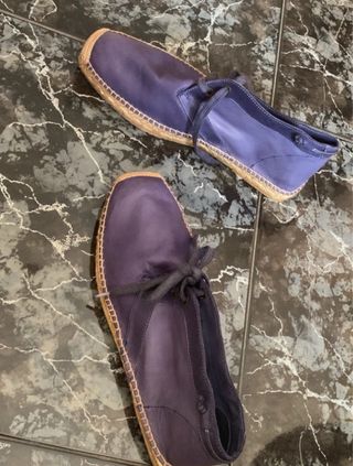 Alpargatas Studioshoes Talla 41 Azul/Morado