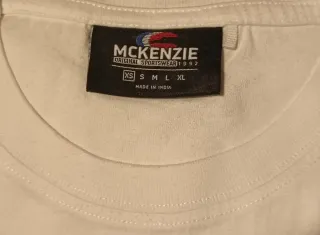 Camiseta McKenzie Blanca Talla XS de hombre