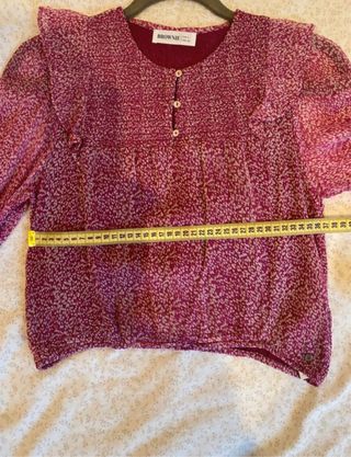 Blusa rosa Brownie talla S