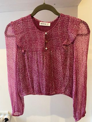 Blusa rosa Brownie talla S