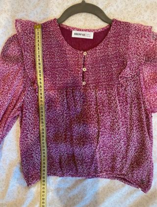 Blusa rosa Brownie talla S