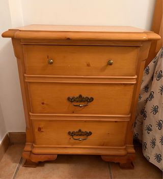 Dormitorio completo madera