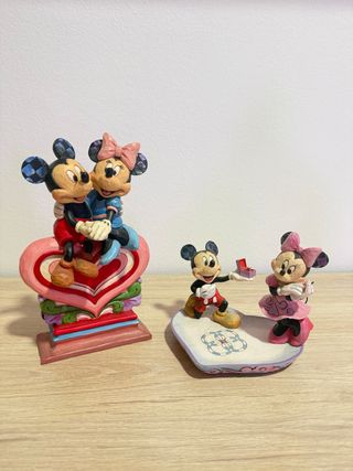 Figuras Disney Mickey y Minnie Originales