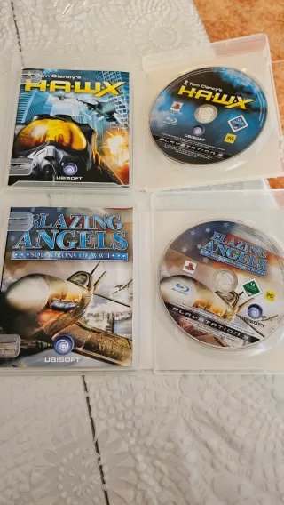 Pack 5 Juegos PS3: Apache, Ace Combat, Blazing Ang
