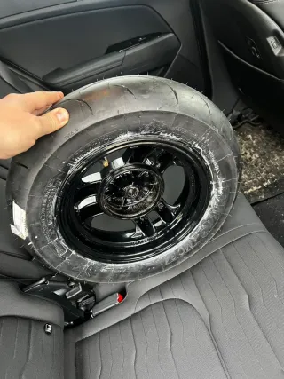 Llanta trasera Mitas Semislick 100/90-10