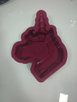 Molde Silicona Unicornio Morado