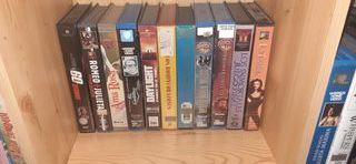 Lote di film in VHS e Betamax