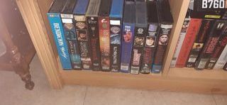 Lote di film in VHS e Betamax