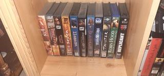 Lote di film in VHS e Betamax